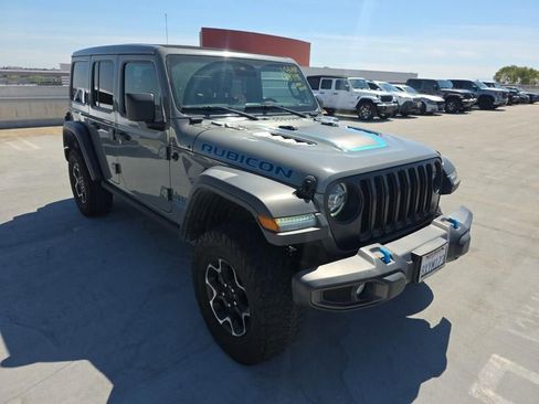 Used 2021 Jeep Wrangler Unlimited Rubicon 4xe w/ Cold Weather Group image 1