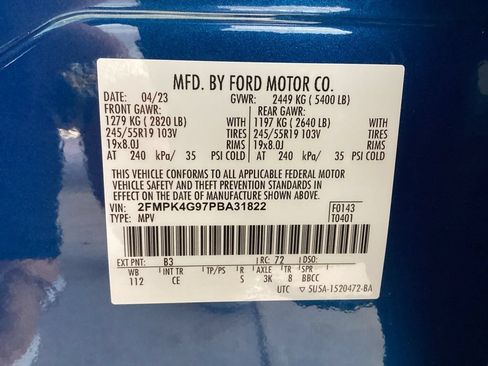 Used 2023 Ford Edge SE w/ Black Appearance Package AWD/4WD image 71