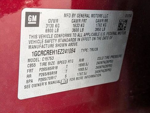 Used 2014 Chevrolet Silverado 1500 LT w/ All Star Edition RWD image 15