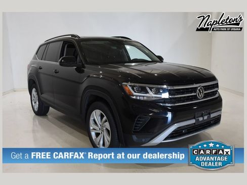 Used 2021 Volkswagen Atlas SE w/ Panoramic Sunroof Package AWD/4WD image 1