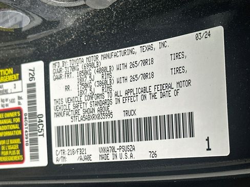 Used 2024 Toyota Tundra SR5 RWD image 12