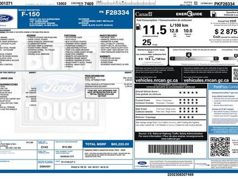 Used 2023 Ford F150 XLT w/ XTR Package AWD/4WD image 3