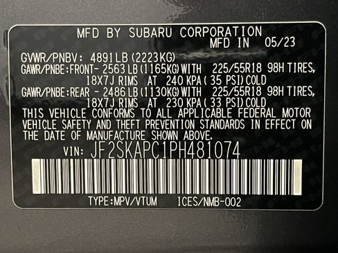 Used 2023 Subaru Forester Limited AWD/4WD image 25