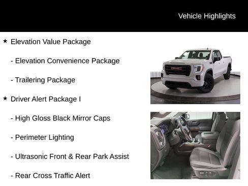 Used 2022 GMC Sierra 1500 Elevation w/ Driver Alert Package I AWD/4WD image 32