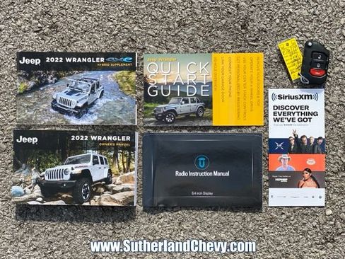 Used 2022 Jeep Wrangler Unlimited Sahara AWD/4WD image 50
