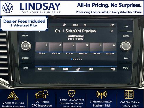 Used 2023 Volkswagen Atlas SE w/ Panoramic Sunroof Package AWD/4WD image 15
