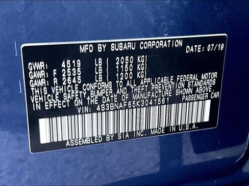 Used 2019 Subaru Legacy 2.5i Premium AWD/4WD image 19