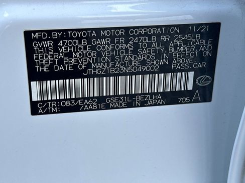 Certified 2022 Lexus IS 350 F Sport image 28