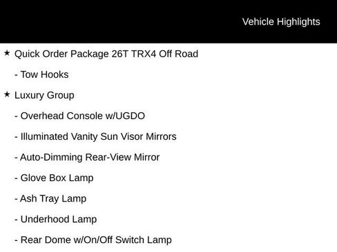 Used 2010 Dodge Ram 1500 Truck TRX w/ Luxury Group RWD image 10