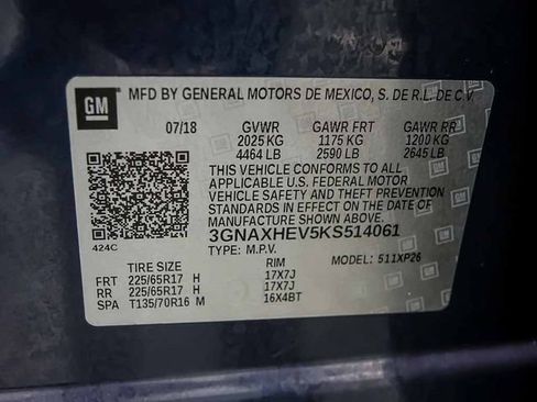 Certified 2019 Chevrolet Equinox LS w/ LS Convenience Package FWD image 32