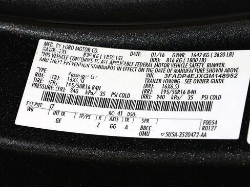 Used 2016 Ford Fiesta SE w/ Equipment Group 201A FWD image 35