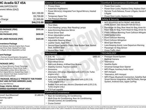 Used 2023 GMC Acadia SLT w/ Preferred Package FWD image 15