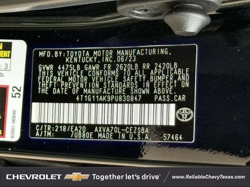 Used 2023 Toyota Camry SE FWD image 31