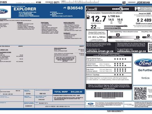 Used 2018 Ford Explorer 4WD image 6