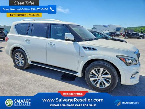 Used 2015 INFINITI QX80 2WD w/ Theater Package image 5