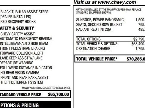 Certified 2023 Chevrolet Suburban Z71 AWD/4WD image 2
