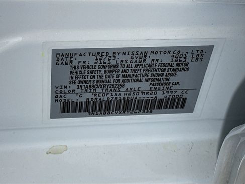 Used 2024 Nissan Sentra SV image 12