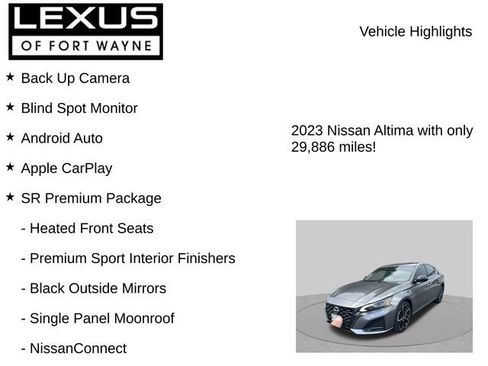 Used 2023 Nissan Altima 2.5 SR w/ SR Premium Package AWD/4WD image 8