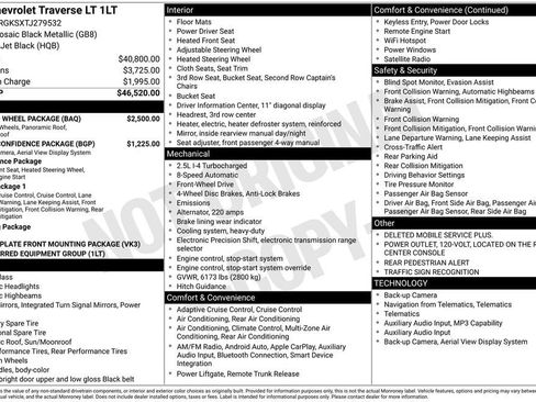 New 2026 Chevrolet Traverse LT w/ Sun and Wheel Package FWD image 29