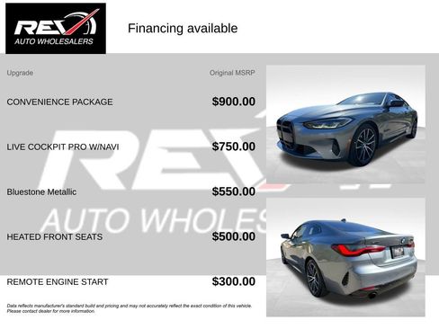 Used 2021 BMW 430i xDrive Coupe w/ Convenience Package image 6