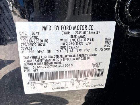 Used 2021 Lincoln Aviator Reserve w/ Equipment Group 208A AWD/4WD image 42