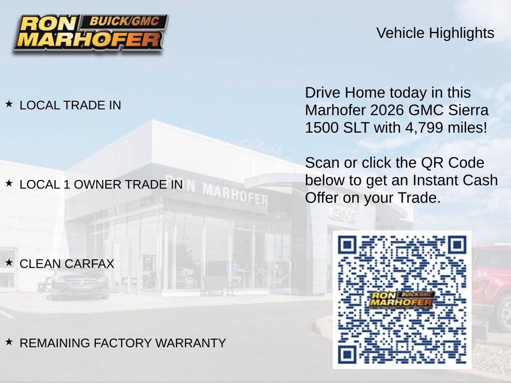 Used 2026 GMC Sierra 1500 SLT w/ SLT Premium Plus Package AWD/4WD image 15