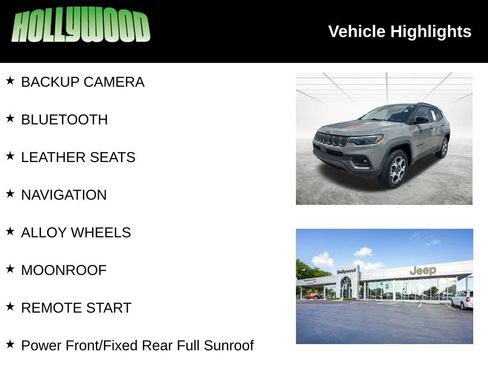 Used 2022 Jeep Compass Trailhawk w/ Trailhawk Elite Group AWD/4WD image 4