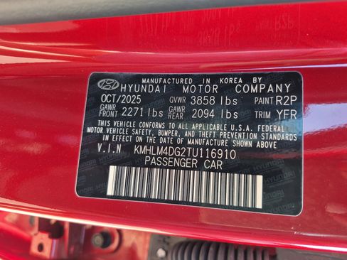 New 2026 Hyundai Elantra Sport w/ Cargo Package FWD image 35