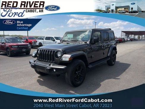 Used 2021 Jeep Wrangler Unlimited Sahara AWD/4WD image 1