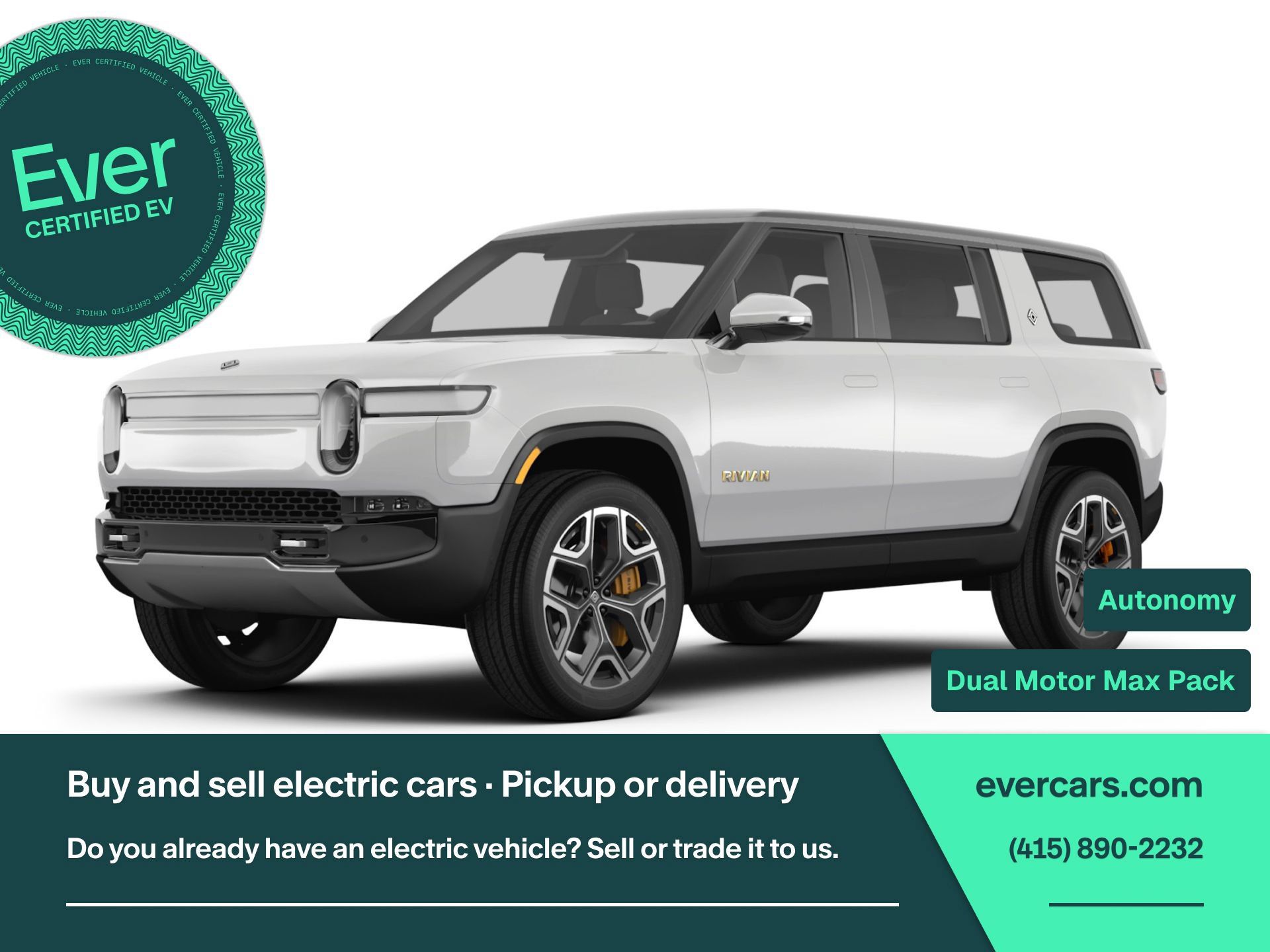Used 2025 Rivian R1S Adventure Dual AWD/4WD image 1