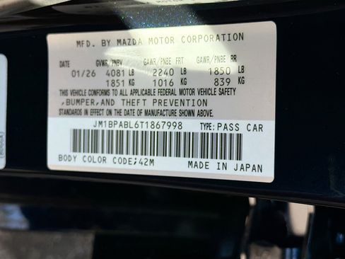 New 2026 MAZDA MAZDA3 s Sport image 40