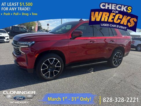 Used 2021 Chevrolet Tahoe RST w/ Luxury Package image 1