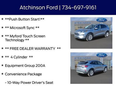 Used 2021 Ford Escape SE w/ Convenience Package image 8