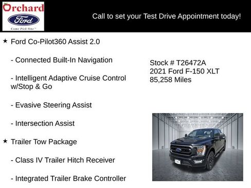 Certified 2021 Ford F150 XLT w/ Equipment Group 302A High AWD/4WD image 7