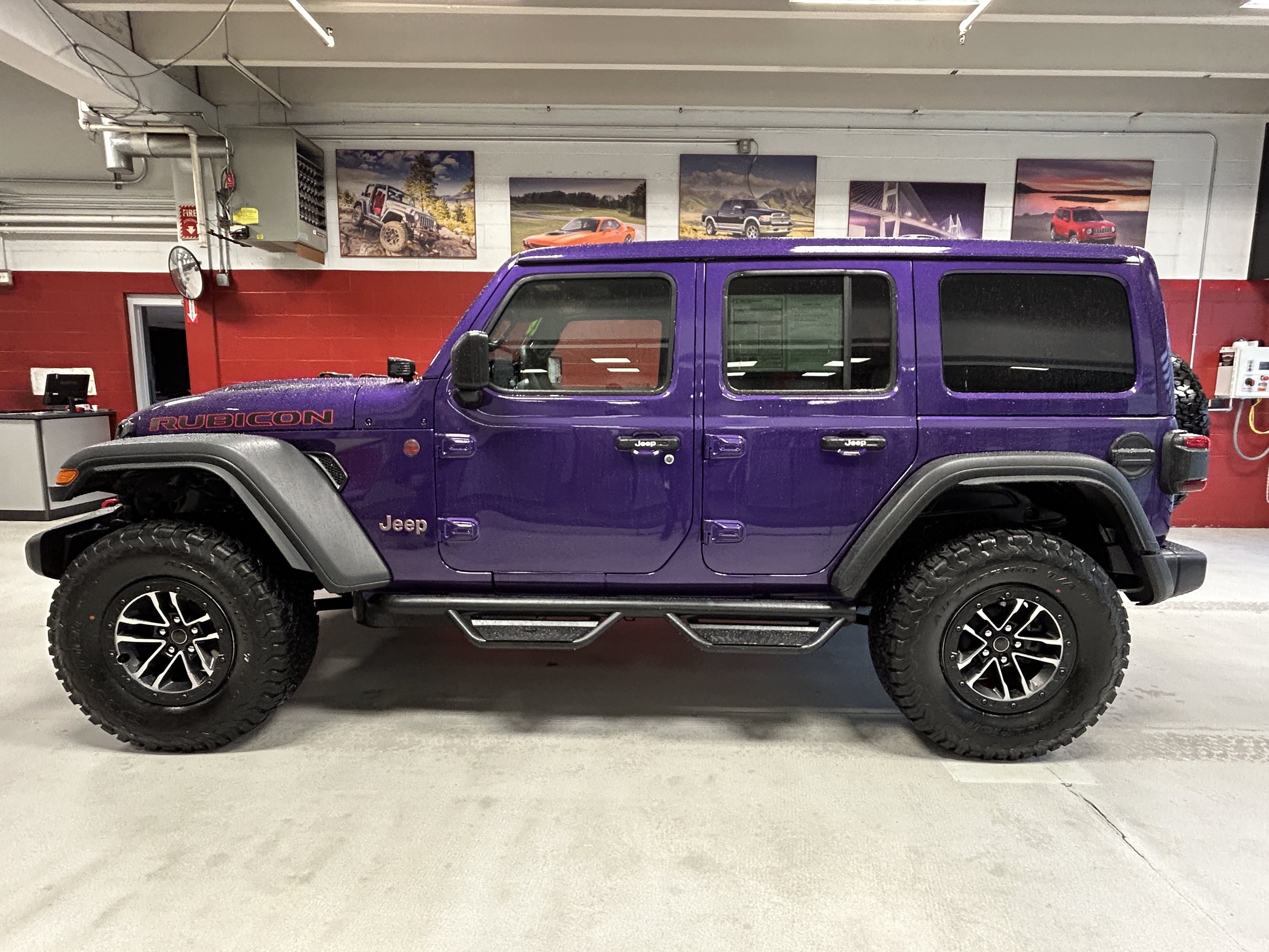 Certified 2026 Jeep Wrangler Unlimited Rubicon w/ Xtreme 35 Tire Package AWD/4WD image 2