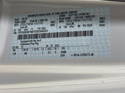 New 2026 Ford E-450 and Econoline 450 Super Duty w/ Ambulance Prep Package image 19