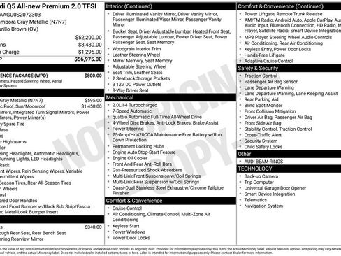 Certified 2025 Audi Q5 Premium w/ Convenience Package image 29