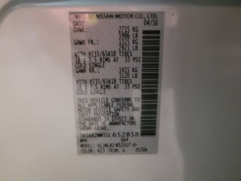 Used 2016 Nissan Pathfinder S AWD/4WD image 33