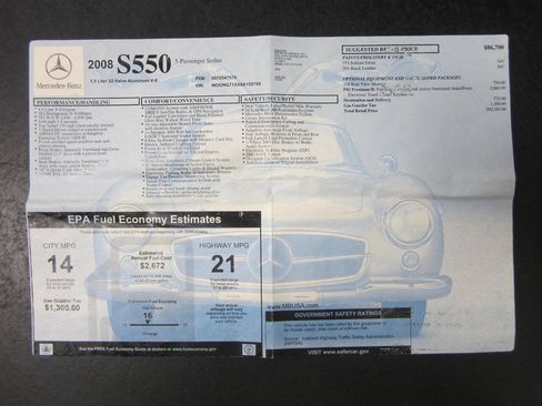 Used 2008 Mercedes-Benz S 550 image 38