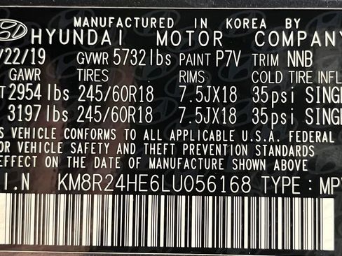 Used 2020 Hyundai Palisade SEL FWD image 63