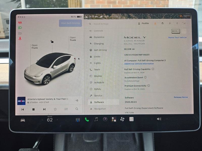 Used 2021 Tesla Model Y Long Range AWD/4WD image 2