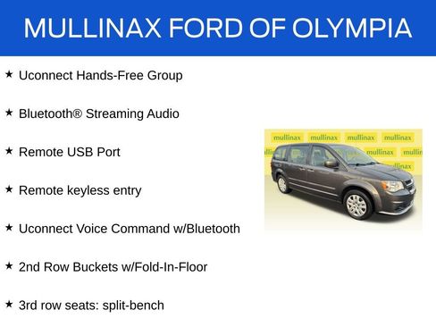 Used 2016 Dodge Grand Caravan American Value Package w/ UConnect Hands-Free Group image 17