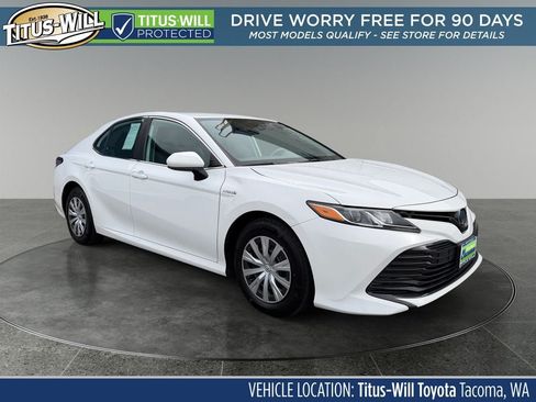 Used 2020 Toyota Camry LE FWD image 1