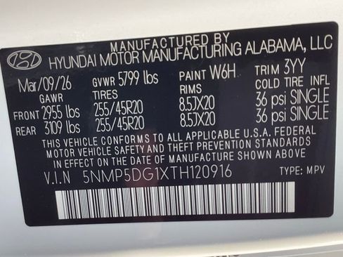 New 2026 Hyundai Santa Fe Calligraphy image 34