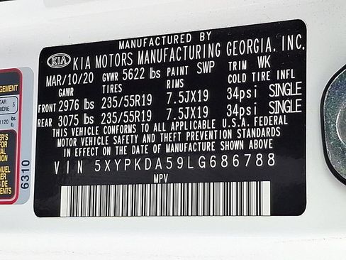 Used 2020 Kia Sorento SX AWD/4WD image 26