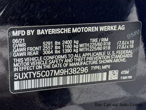 Used 2021 BMW X3 xDrive30i w/ Convenience Package AWD/4WD image 33