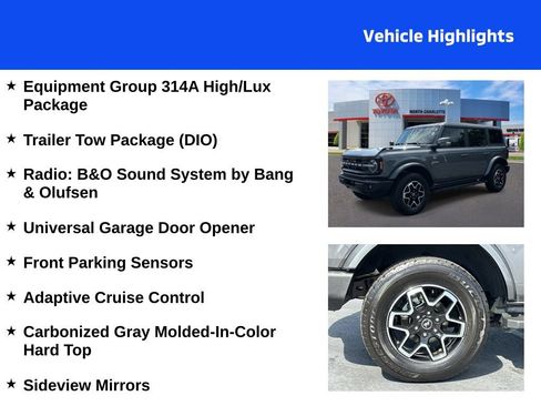 Used 2024 Ford Bronco Outer Banks AWD/4WD image 4