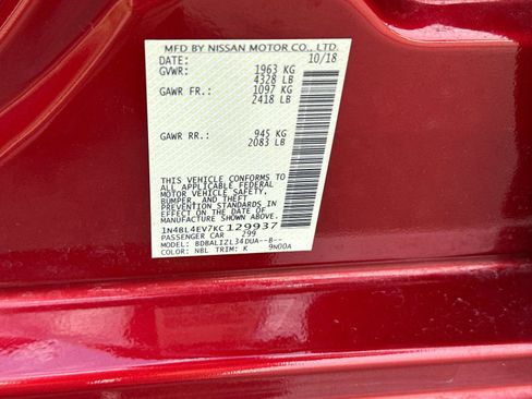 Used 2019 Nissan Altima 2.5 SL FWD image 27