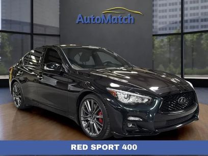 Used 2024 INFINITI Q50 Red Sport 400 w/ Black Opal Edition