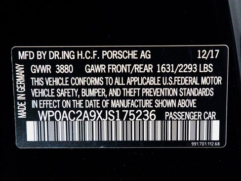 Used 2018 Porsche 911 GT3 RWD image 70